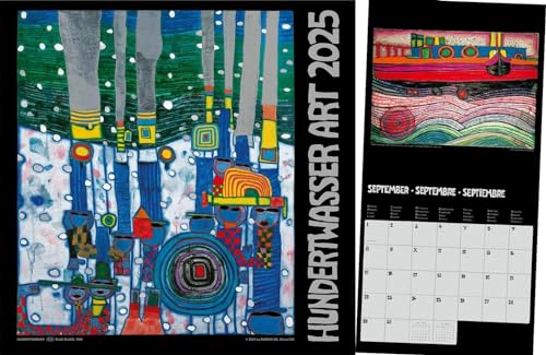 Hundertwasser Broschürenkalender Art 2025