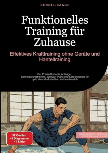 Funktionelles Training Für Zuhause: Effektives Krafttraining Ohne Geräte Und Hanteltraining: Der Praxis-Guide Für Anfänger: Eigengewichtstraining, ...