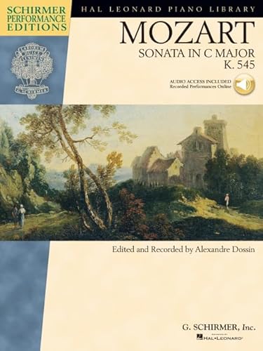Piano Sonata In C Major, K.545. Solo De Piano. Comprend Enregistrement(S) En Ligne: Schirmer Performance Editions