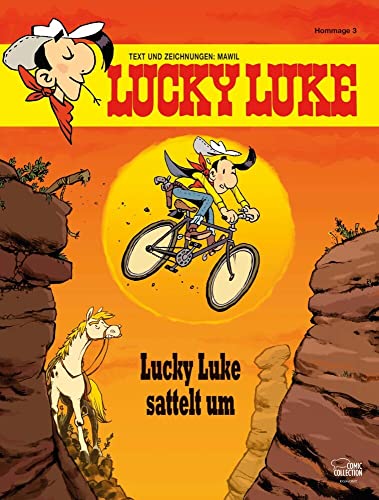 Lucky Luke Sattelt Um: Eine Lucky-Luke-Hommage Von Mawil