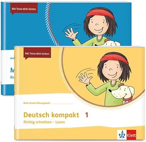 Mathe + Deutsch Kompakt 1: 2 Übungshefte Im Paket: Mathe Kompakt, Deutsch Kompakt Klasse 1