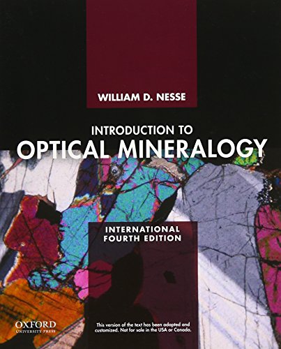 Introduction To Optical Mineralogy