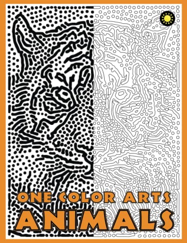 One Color Arts: New Type Of Relaxation & Stress Relief Coloring Book For Adults: 5