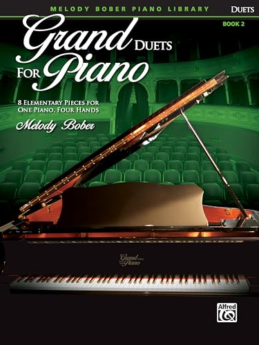 Grand Duets For Piano, Book 2: 8 Elementary Pieces For One Piano, Four Hands