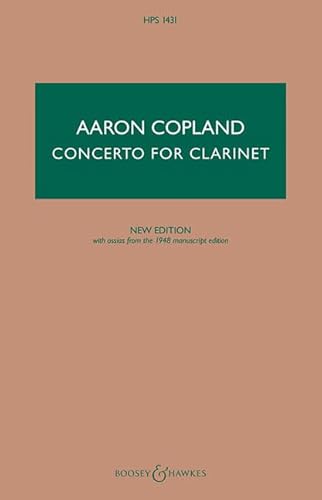 Concerto For Clarinet: Clarinet And String Orchestra, With Harp And Piano