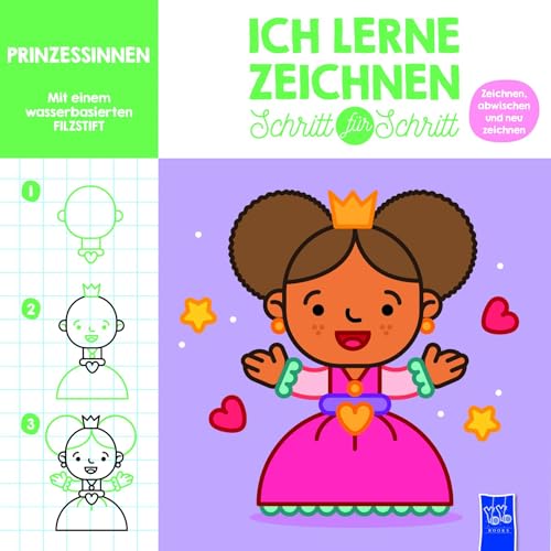 Ich Lerne Zeichnen - Schritt Für Schritt: Prinzessinnen
