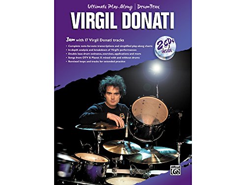 Ultimate Play-Along Drum Trax Virgil Donati: Jam With 17 Virgil Donati Tracks, Book & 2 Cds [Lingua Inglese]