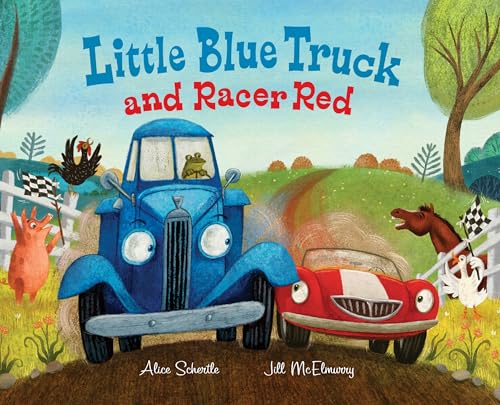 Little Blue Truck And Racer Red