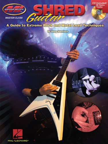 Shred Guitar: Master Class Series [Lingua Inglese]: A Guide To Extreme Rock And Metal Lead Techniques