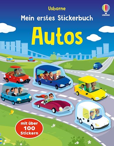Mein Erstes Stickerbuch: Autos: Stickerheft Mit Über 100 Stickern - Für Kinder Ab 3 Jahren