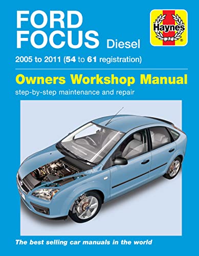 Ford Focus Diesel (05 - 11) 54 To 61 Haynes Repair Manual