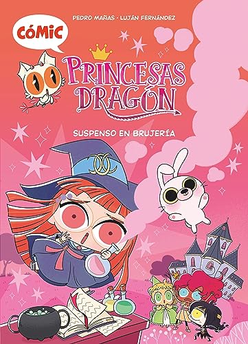 Cómic Princesas Dragón 2: Suspenso En Brujería