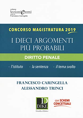 Concorso Magistratura 2019. I Dieci Argomenti Più Probabili Di Diritto Penale