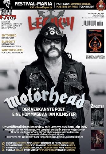Legacy Magazin: The Voice From The Darkside Ausgabe #152 (5/2024)