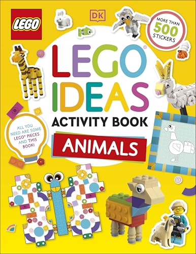 Lego Ideas Activity Book Animals: Packed With Lego Building And Sticker Activities And Fun Facts. With 500+ Stickers!