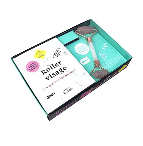 Roller Visage: En Quartz Rose Véritable