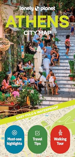 Lonely Planet Athens City Map
