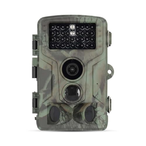 Fotocamera Wildlife - 4K@10Fps - 50 Mpixel - 5 Mpixel Cmos - Ip65 - Nero No-Glow Ir - Visione Notturna - Angolo Di Visione: 60° - Sensore Di Movimento