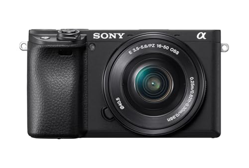 Sony Alpha 6400 Kit Fotocamera Digitale Mirrorless Con Obiettivo Intercambiabile Selp 16-50Mm, Sensore Aps-C, Video 4K Hdr, S-Log2, S-Log3 E Hlg, Ilce