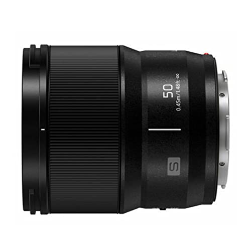 Panasonic Lumix - Obiettivo Per Fotocamera Serie S, 50 Mm F1.8 Con Attacco A L, Obiettivo Intercambiabile Per Fotocamere Digitali Mirrorless Full Fram