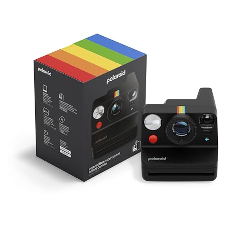 Polaroid - Now+ Generazione 3 - Fotocamera Istantanea Bluetooth Connessa - Nero (9160)