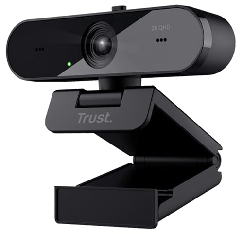 Trust Tw-250 Webcam Qhd Con Enfoque Automático Negra