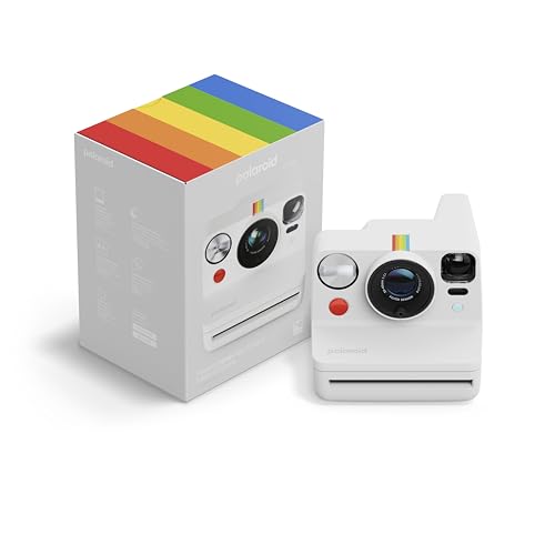 Polaroid - Now+ Generazione 3 - Fotocamera Istantanea Bluetooth Connessa - Bianco (9161)