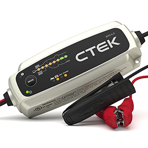 Ctek (40-255) Ct5 Time To Go-12 Volt Battery Charger And Maintainer With Accessories