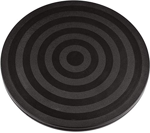 Hexint Lazy Susan, Supporto Girevole A 360°, Multiuso, Resistente, Con Cuscinetti A Sfera In Acciaio, Per Tv, Computer, Monitor, Laptop, Altoparlanti,