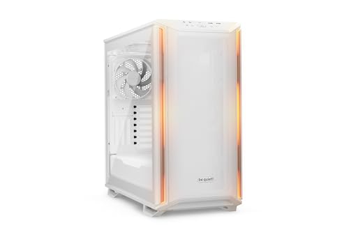 Be Quiet! Dark Base 701 White Case Pc Con 3 Ventole Silent Wings 4 Pwm High-Speed, Illuminazione Argb + Controller Argb, Hub Pwm/Argb, Controllo Vento