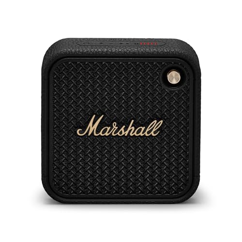 Marshall Willen Ii Altoparlanti Bluetooth Wireless 17 Ore Di Riproduzione Ip67 Impermeabile Ricarica Rapida - Nero