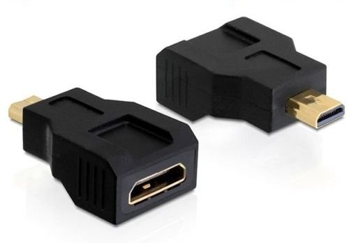 Adattatore Mini Hdmi (Tipo C) Femmina A Micro Hdmi (Tipo D) Maschio 1080P Full-Hd