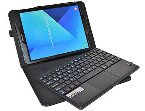 Mq Per Galaxy Tab S3 9.7, Custodia Con Tastiera Bluetooth E Touchpad Multifunzione Integrato Per Samsung Galaxy Tab S3 9.7, Samsung Galaxy Tab S3 Lte 
