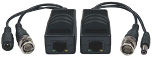 Balun Passivi Tx+Rx Con Alimentazione Per Cctv Videosorveglianza