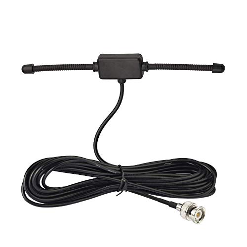 Bingfu Antenna Radio Scanner Polizia Auto Veicolare 25-460Mhz 470-1200Mhz Bnc Maschio Antenna Dipolo Radio Cb Vhf Uhf Radioamatori Compatibile Con Uni