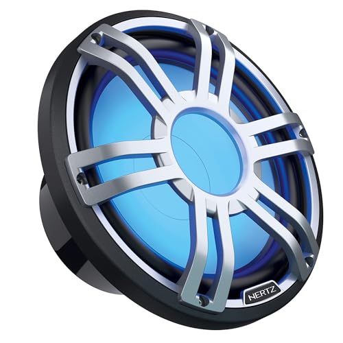 Hms 10 S4-Ld-Sw - 10"" Subwoofer Sport Marine 4 Ohm Bianco Rgb Led