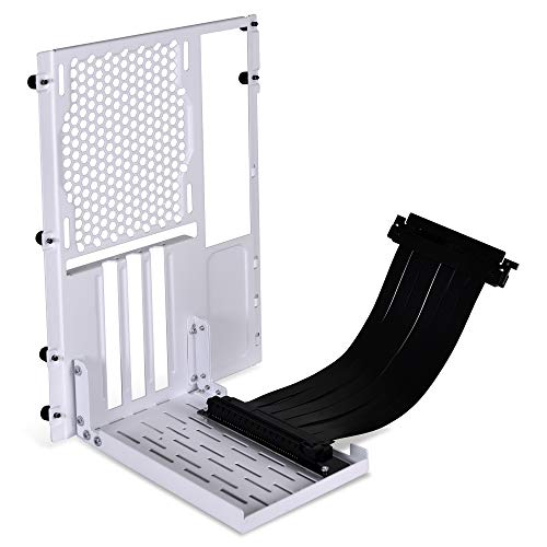 Lian Li O11D-1W-3 Mini Riser Card + Pc Slot Cover Pcie 3.0 White