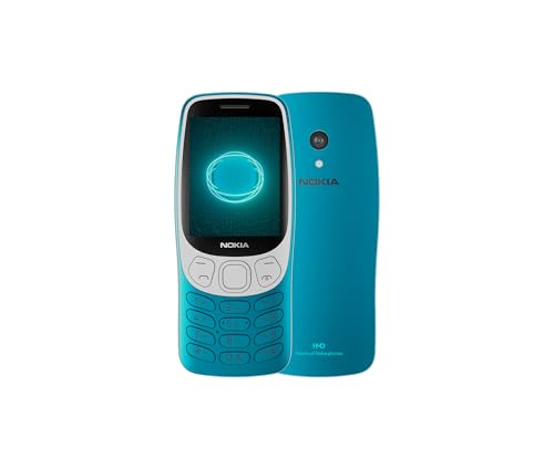 Nokia 3210 [2024] 6,1 Cm [2.4] 89 G Blu Telefono Cellulare Basico (Nokia 3210 4G Ta1618 Ds Gbie Scuba Blue)