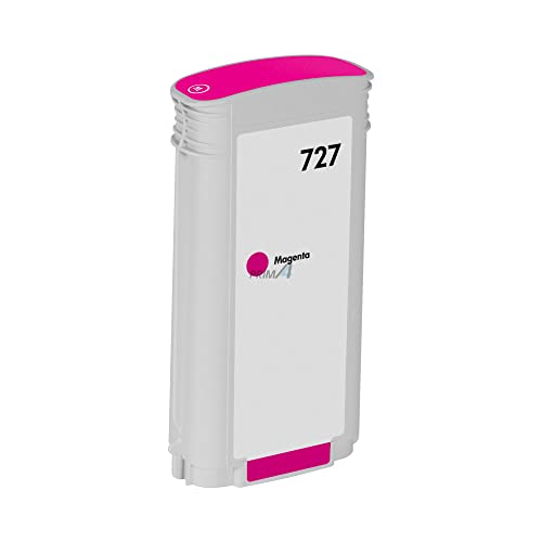Prima4 - B3P20A 727 130Ml Magenta Cartuccia D'Inchiostro Compatibile Con Plotter Hp Designjet T1500, T2500, T920