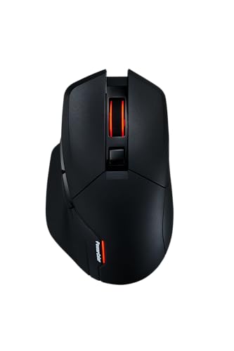 Powercolor Alphyn Am10 - Mouse Da Gioco Wireless, Colore: Nero