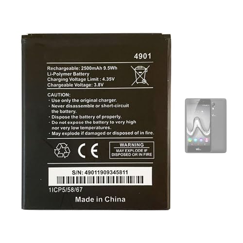 Aousavo Wiko 4901 - Batteria Di Ricambio Compatibile Con Wiko Tommy,Wiko Tommy 2