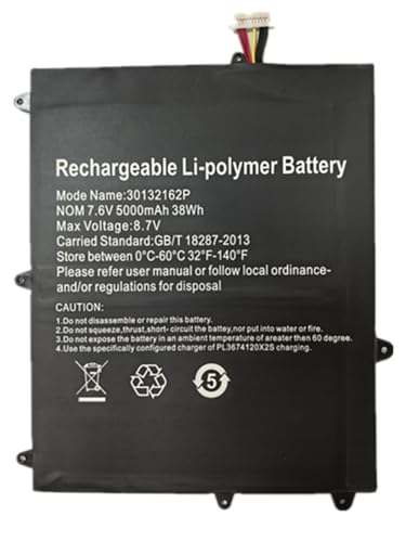 Bestome Batteria Di Ricambio Compatibile Con 3487265P Hw-3487265 Th116A Trekstor Primebook C11 7,6 V, 5000 Mah/38 Wh