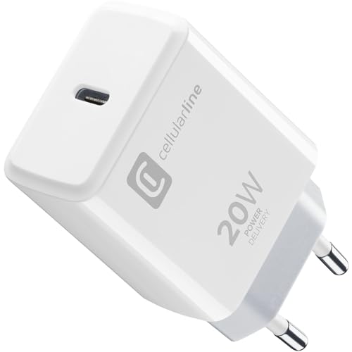 Cellularline | Caricabatterie Da Rete | Caricabatterie Da Rete Usb-C