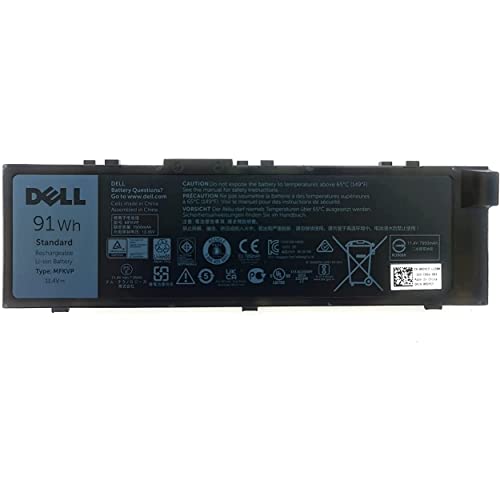 Dell Batteria 91Wh 7950Mah 6 Celle 11.4V Per Dell Precision 15 7510 7520 Precision 17 7710 7720 P53F P29E Tipo: Mfkvp Rdyct Twcpg Da Part4You - Parts4