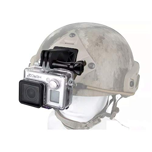 Wosport Supporto Da Elmetto Softair Per Pro Nero Action Camera Wo-Go32B