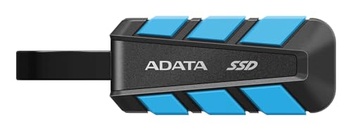 Adata Ssd Esterno Sc740 1Tb Plug&Go Blue 1050/1000 Mil.Std