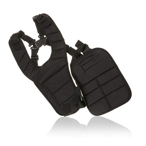 Xrten Strimmer Doppio Strap Strimmer Spalla Strap Strimmer Doppio Cinturino Bretelle Adatto A Tutti I Tipi Di Tosaerba Nero