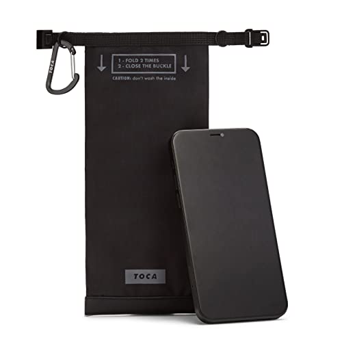 Toca Borsa Custodia Faraday Universale Antitracciamento - Blocco Segnale Rfid Per Privacy & Sicurezza, Compatibile Con Smartphone, Laptop, Chiavi Auto