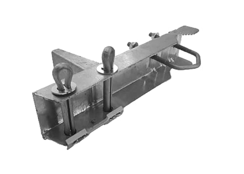 Zanca Francese Rinforzata Singola Sporgenza Cm 20 Pali 30/50 Cod 0382