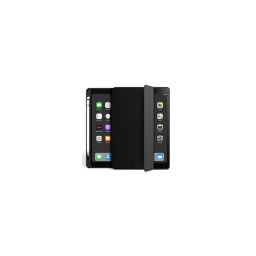 Eiger - Custodia A Libro Nera Con Supporto Magnetico Rinforzato Con Tasca Per Apple Ipad 10.2 (2019-2023)